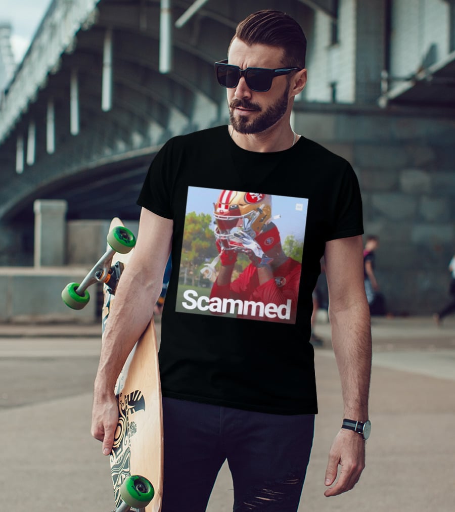 Scammed Daejon Love Fake 49ers Football T-Shirt