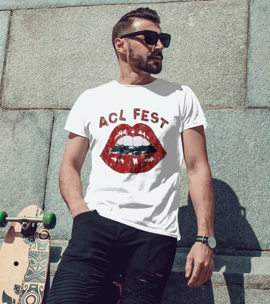 ACL Austin City Limits Fest 2026 Imogene X Willie Lips Lineup T-Shirt