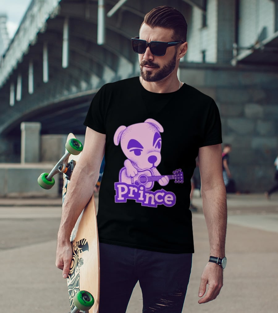 KK Slider Prince Life Is Just A Party And Parties Aren't Meant To Last Purple Guitar T-Shirt