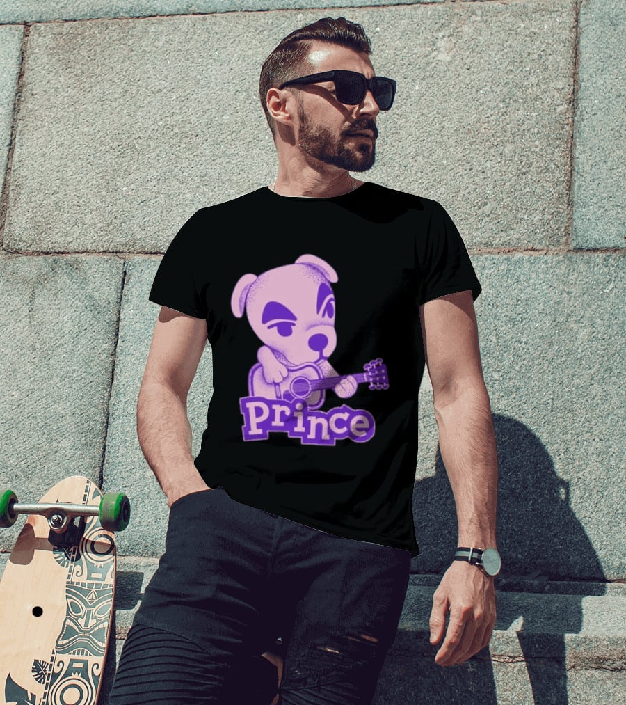 KK Slider Prince Life Is Just A Party And Parties Aren't Meant To Last Purple Guitar T-Shirt