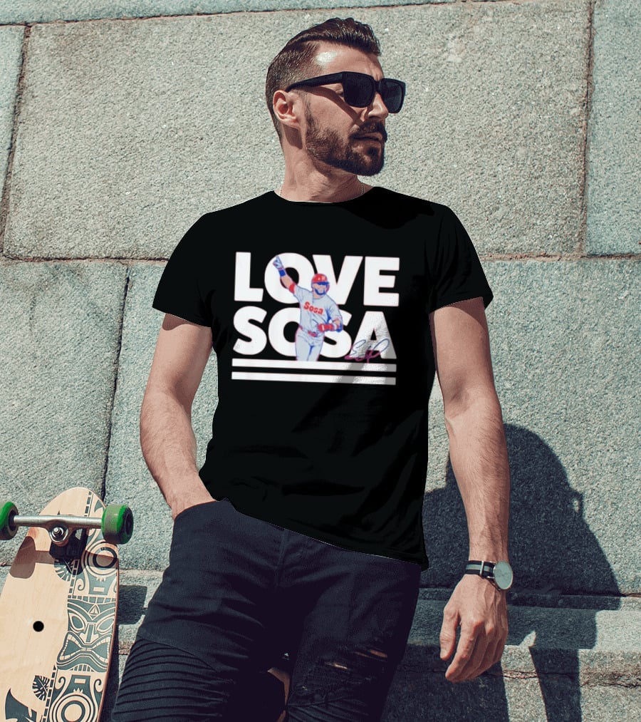 Love Sosa Edmundo Philadelphia Phillies Signature Celebration T-Shirt
