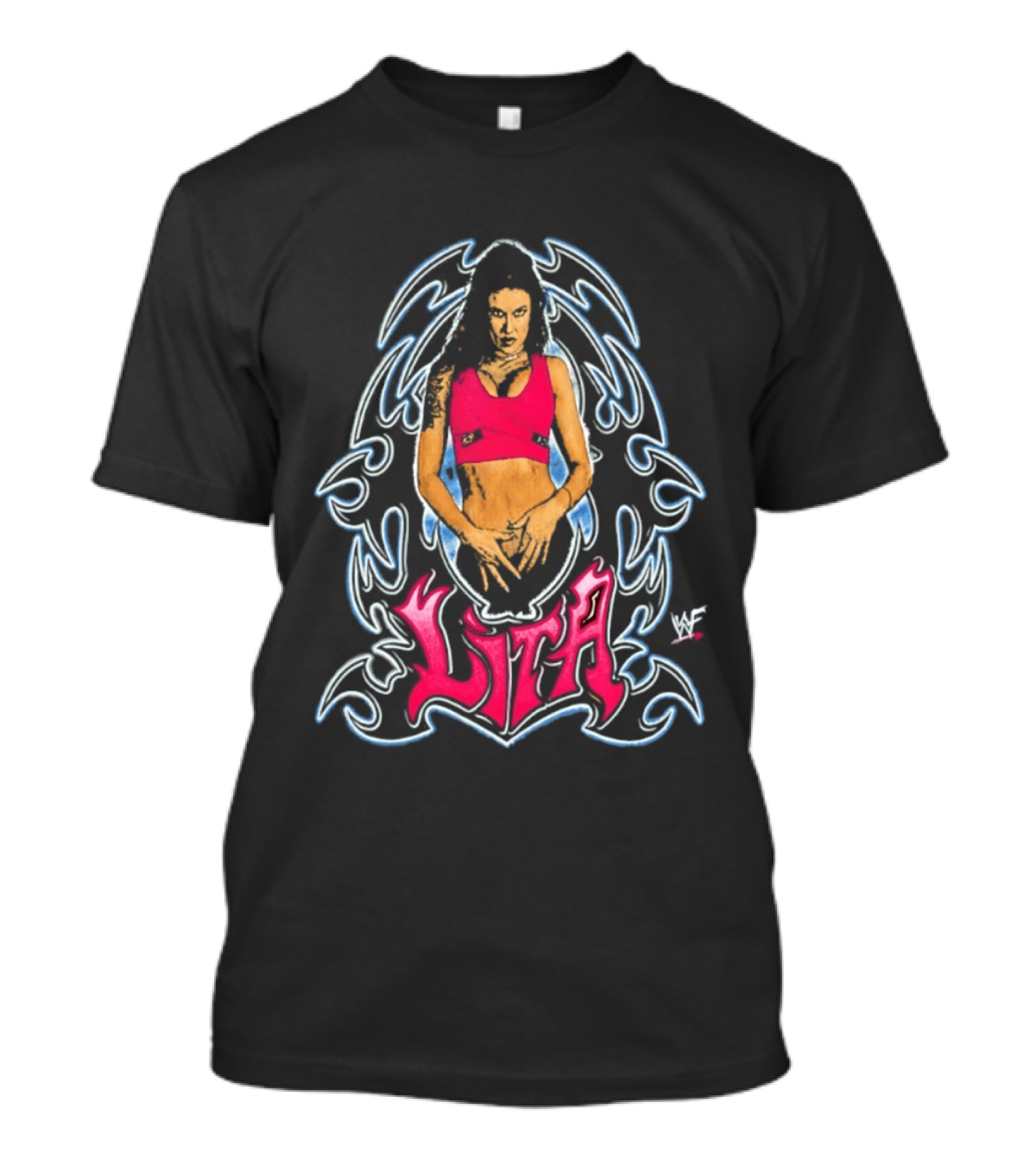 Lita WWF WWE Attitude Era Iconic Wrestling Legend T-Shirt