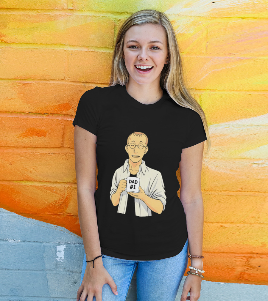 Fatherhood Number 1 Dad T-Shirt