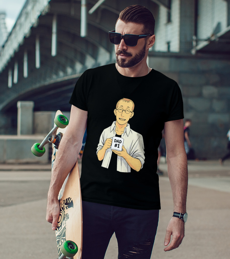 Fatherhood Number 1 Dad T-Shirt