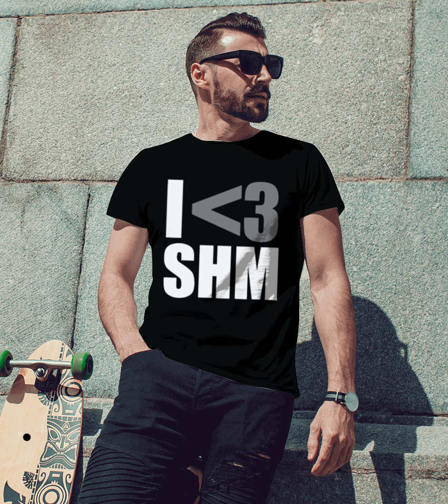 I Love Swedish House Mafia SHM Enthusiast Black T-Shirt