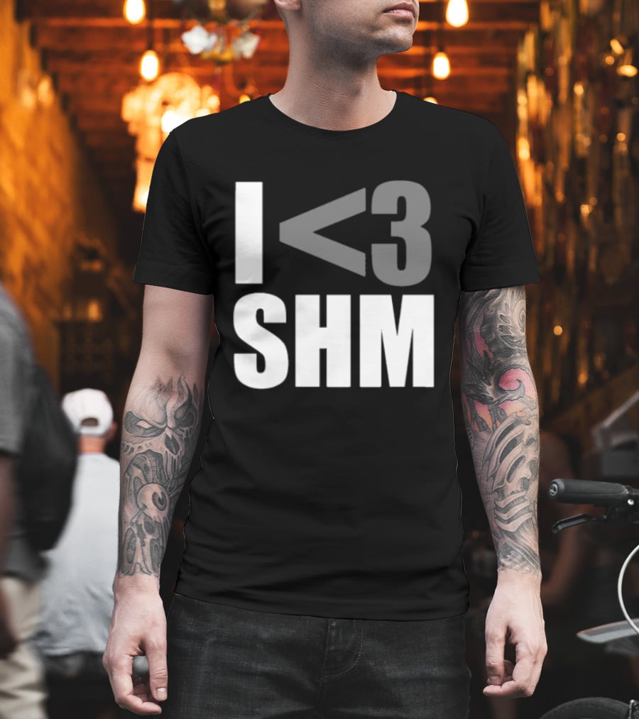 I Love Swedish House Mafia SHM Enthusiast Black T-Shirt