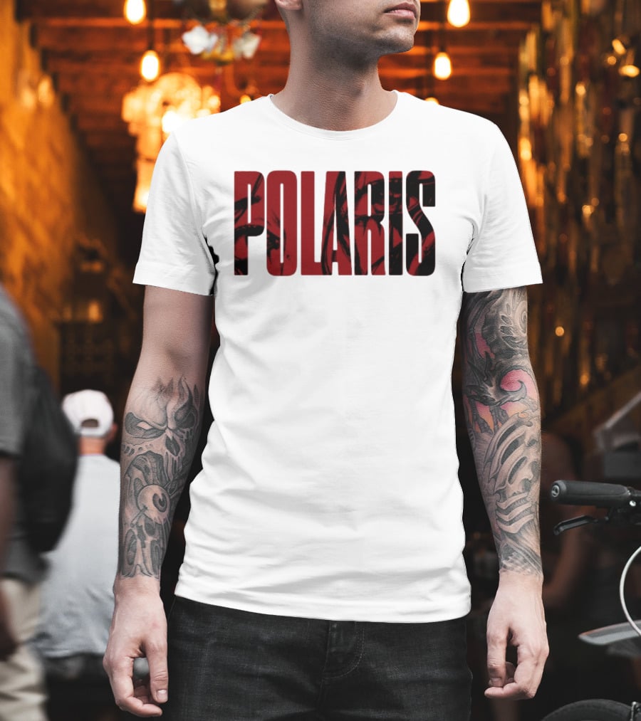 Armada Store Polaris Extermination Graphic Red And Black T-Shirt