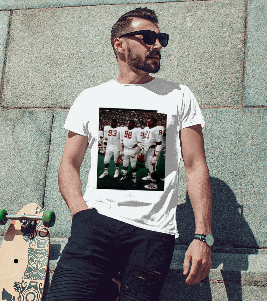 Oklahoma Sooners Football Players 93 98 91 On Field Sports Team Fan Gear T-Shirt