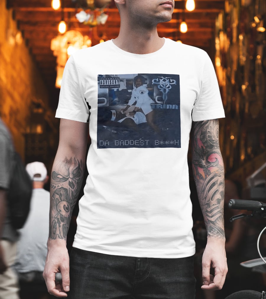 Trina Da Baddest B***h Parental Advisory Explicit Content T-Shirt