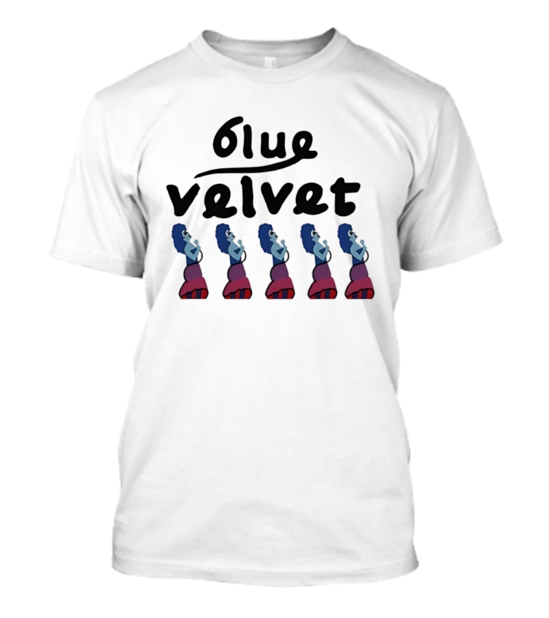 Blue Velvet Indie Film David Lynch Singer Five Times T-Shirt