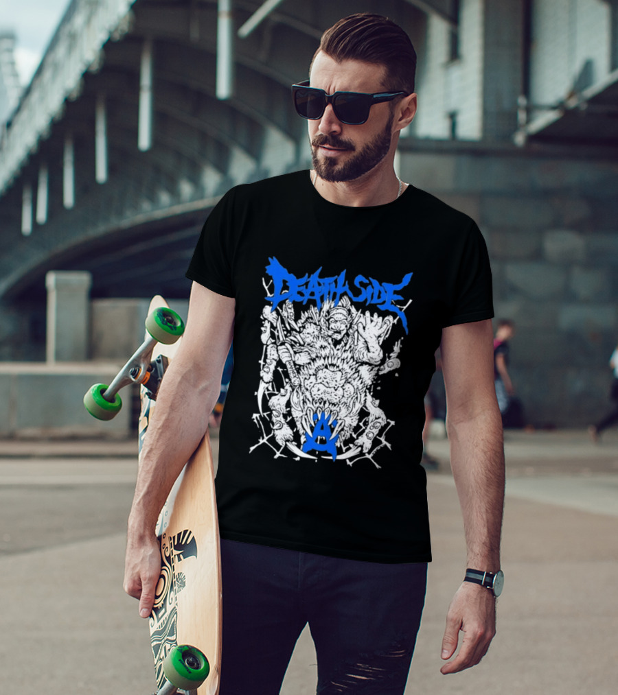 Death Side Band Hardcore Punk Anarchy Monster T-Shirt