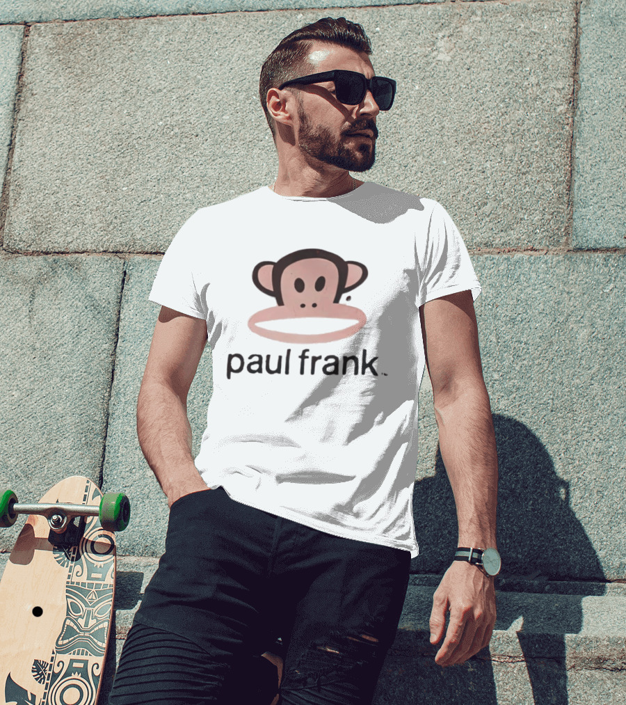 Paul Frank Julius The Monkey Face Icon Streetwear T-Shirt
