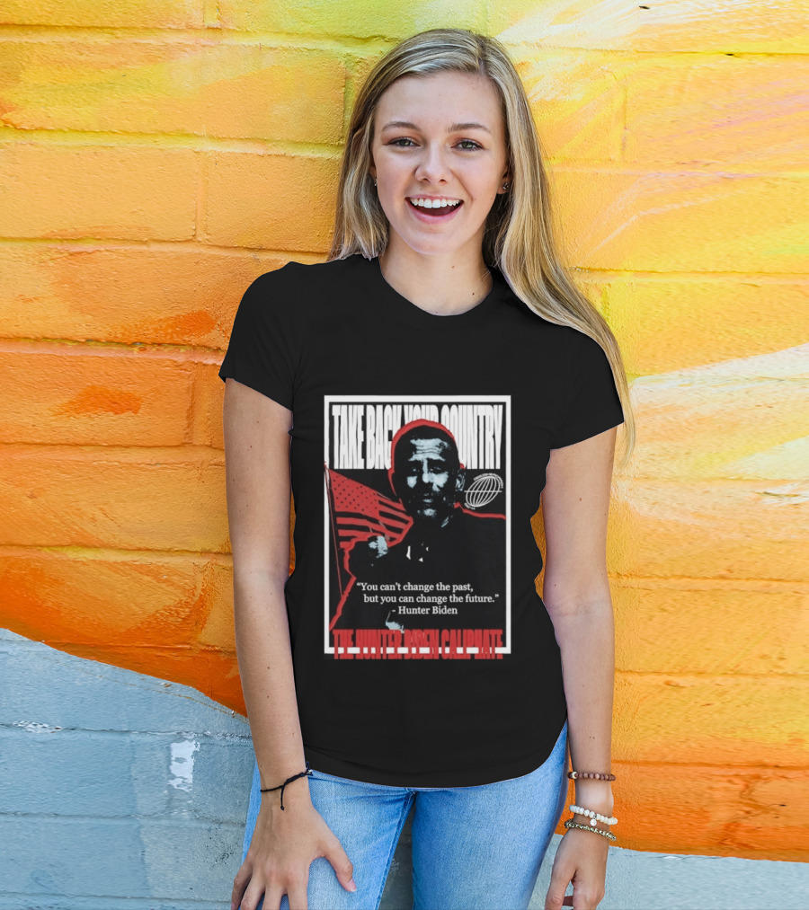 Take Back Your Country The Hunter Biden Caliphate American Flag T-Shirt