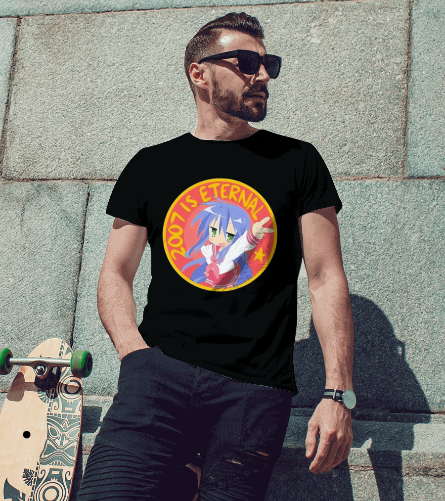 Konata Izumi 2007 Is Eternal Lucky Star Anime T-Shirt