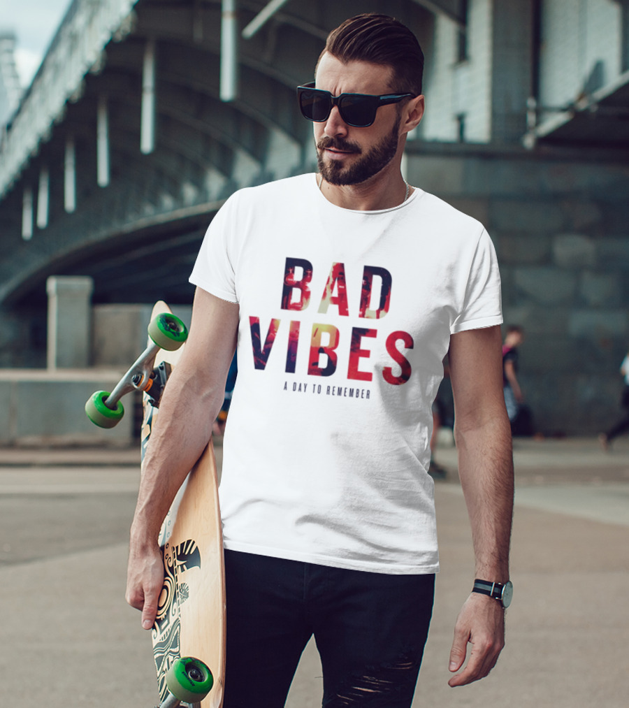 BAD VIBES A Day To Remember Adtr Store 2026 T-Shirt