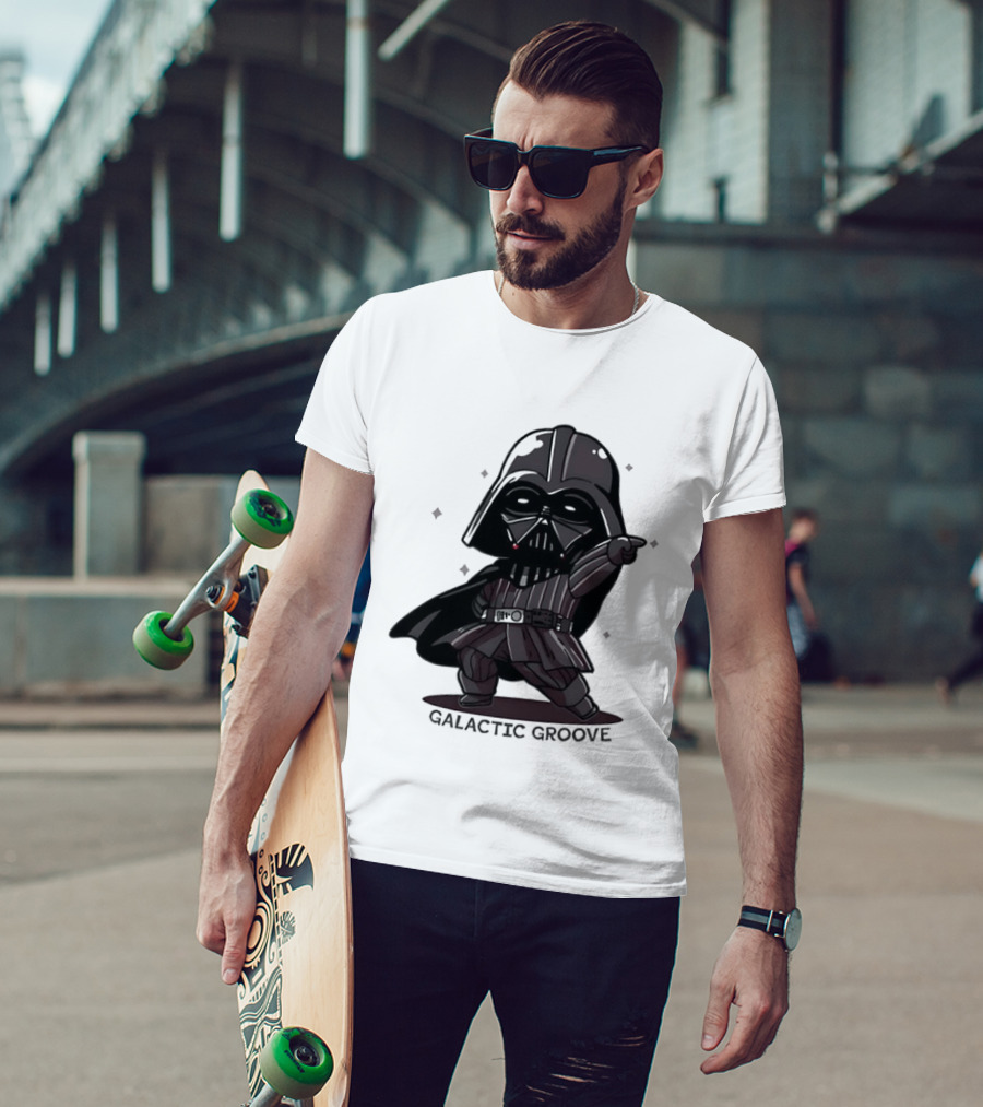 Star Wars Darth Vader Galactic Groove Chibi T-Shirt