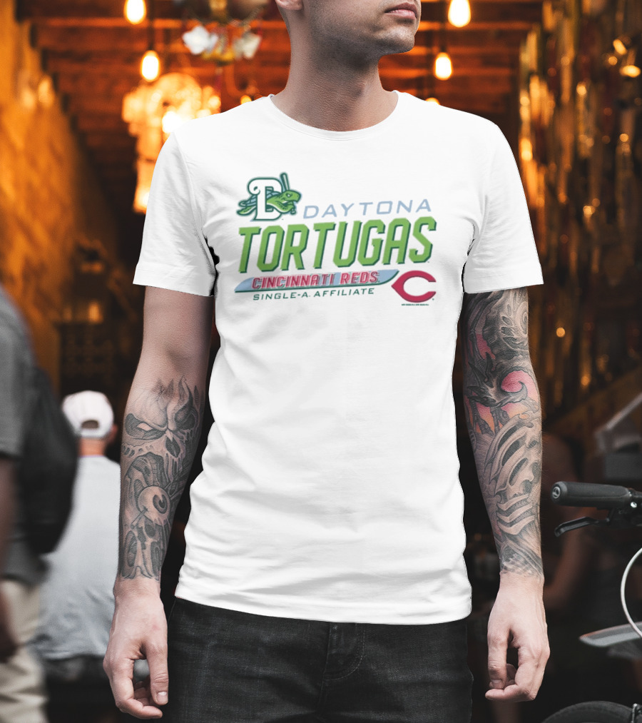 Daytona Tortugas Cincinnati Reds Single A Affiliate T-Shirt