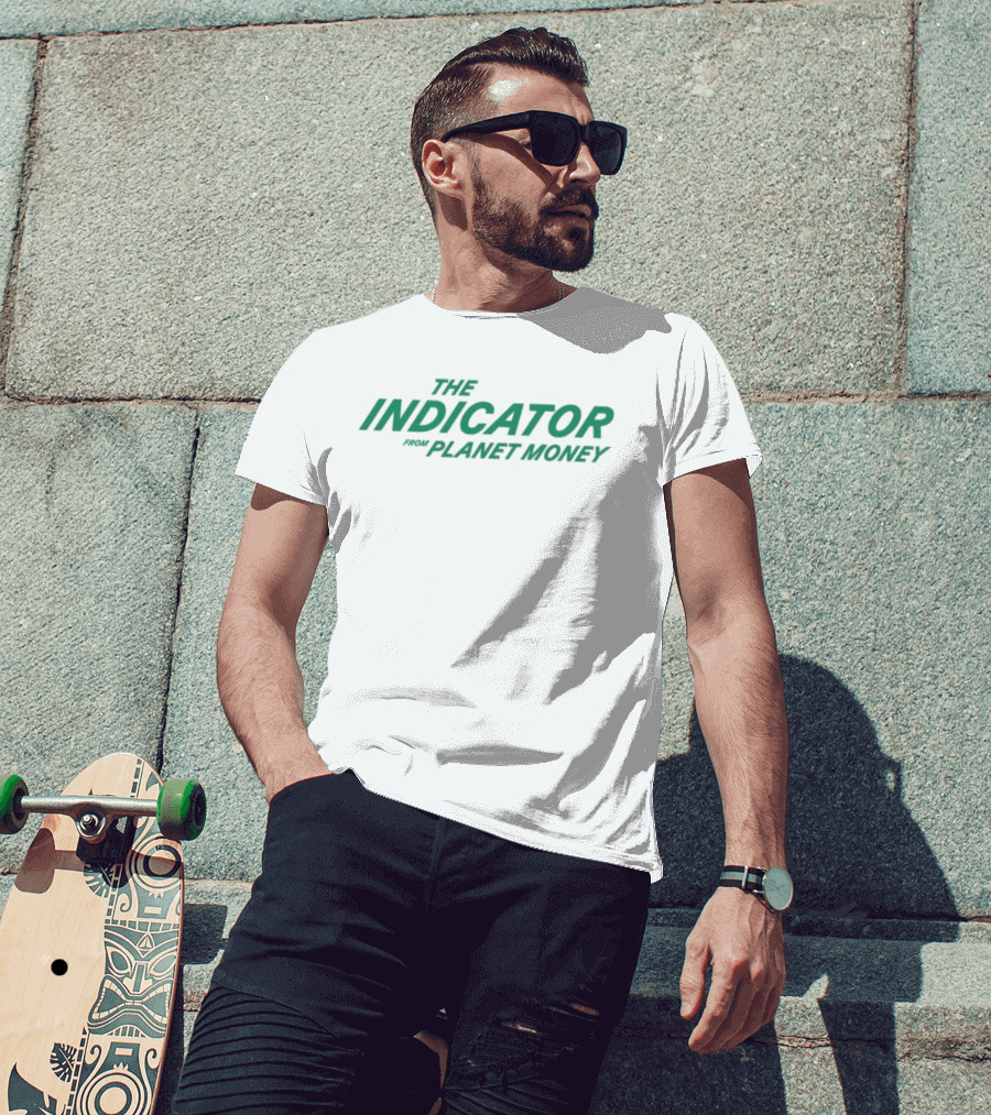 The Indicator From Planet Money Podcast Merchandise T-Shirt