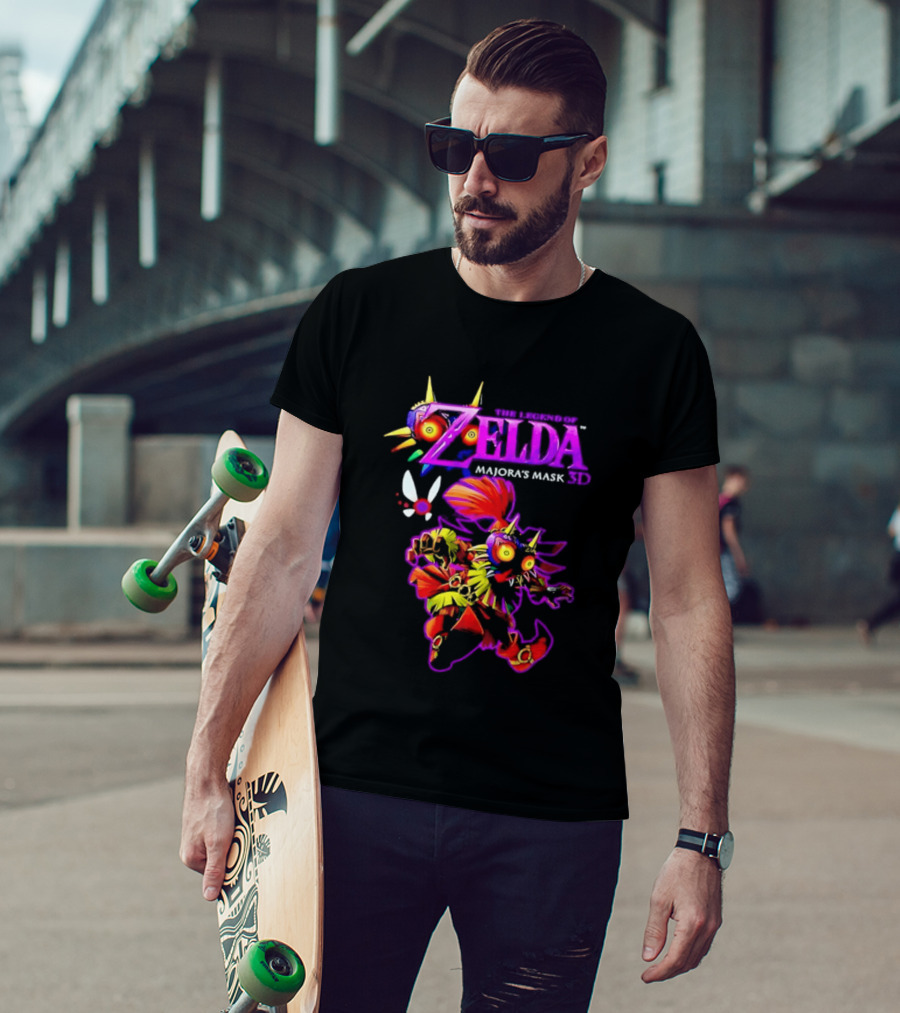 The Legend Of Zelda Majora's Mask 3D Skull Kid T-Shirt