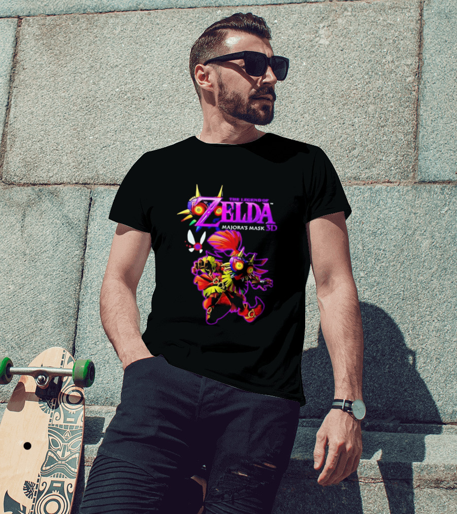 The Legend Of Zelda Majora's Mask 3D Skull Kid T-Shirt