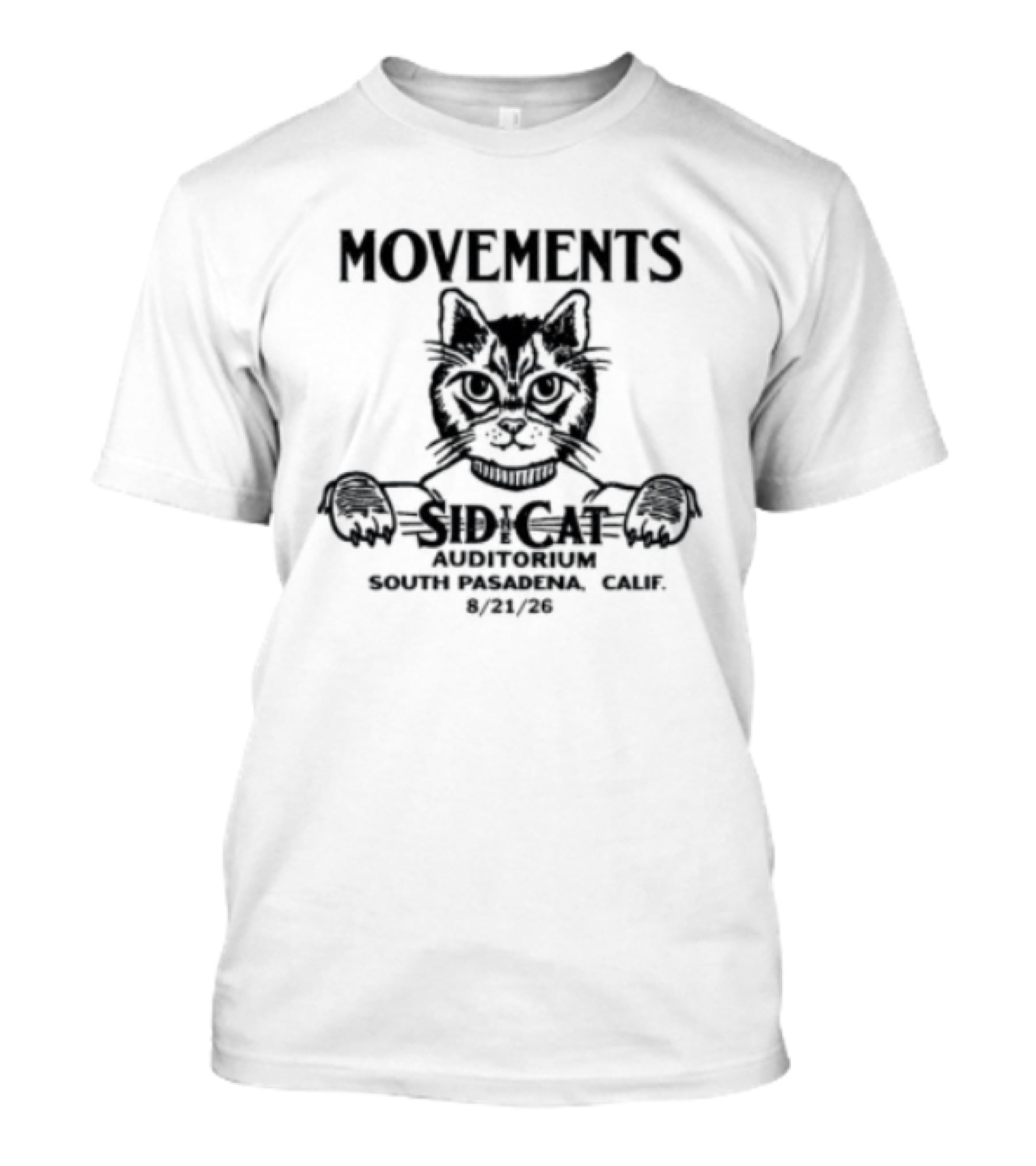Movements Sid The Cat Show Double Win Carries On 1977 1979 T-Shirt