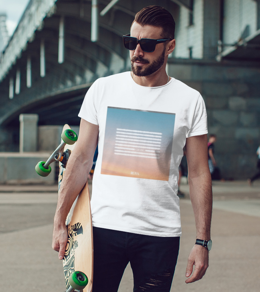Roya Cruise Sunset Horizon T-Shirt