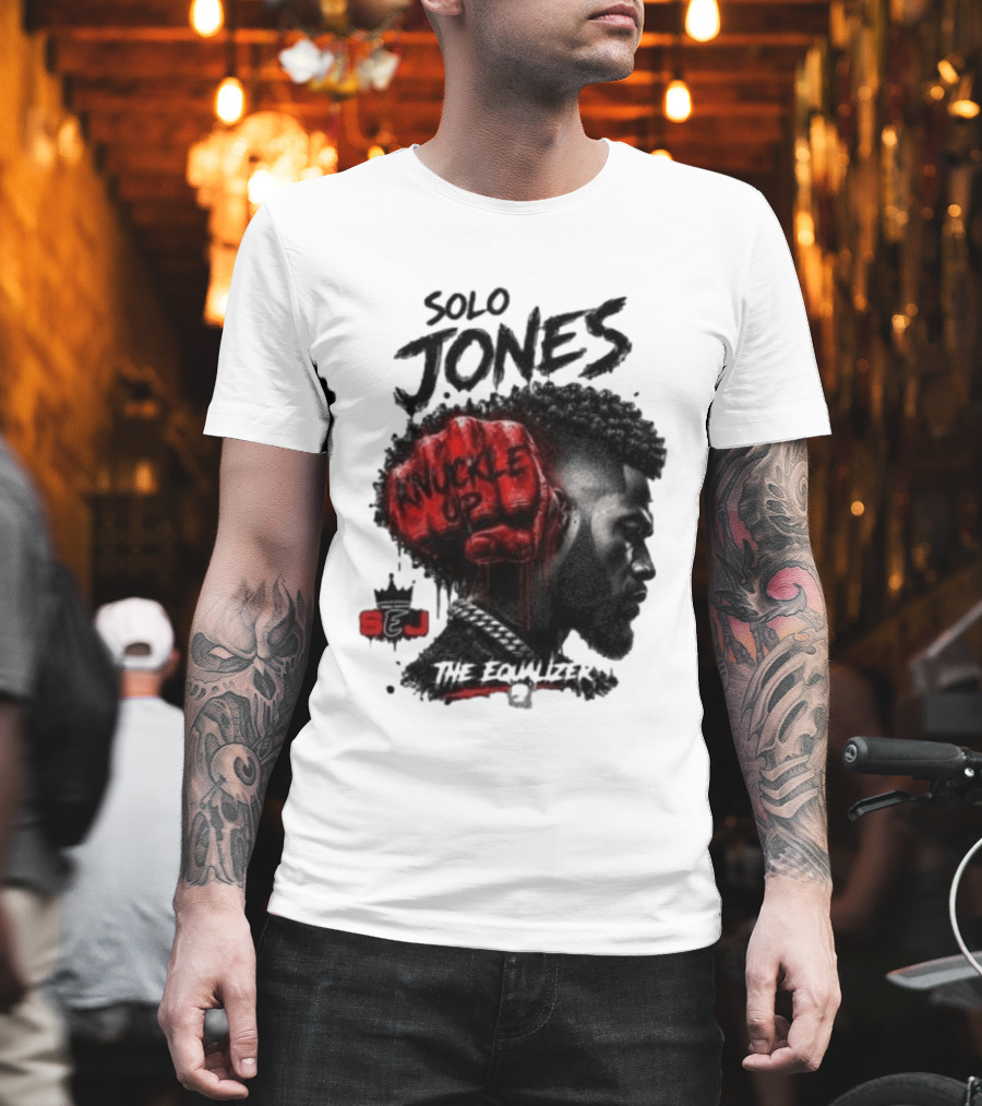 Solo Jones Knuckle Up The Equalizer Red Fist T-Shirt