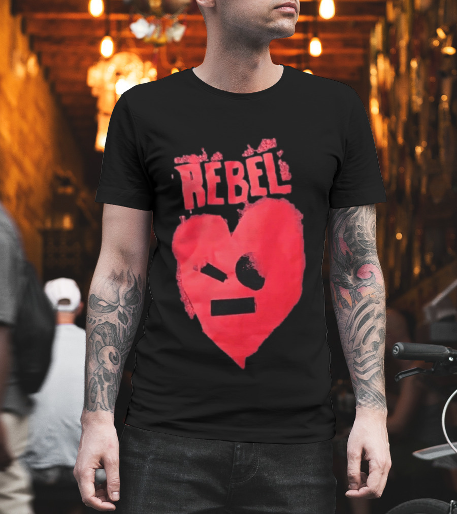 Rebel Heart Spray Paint Street T-Shirt