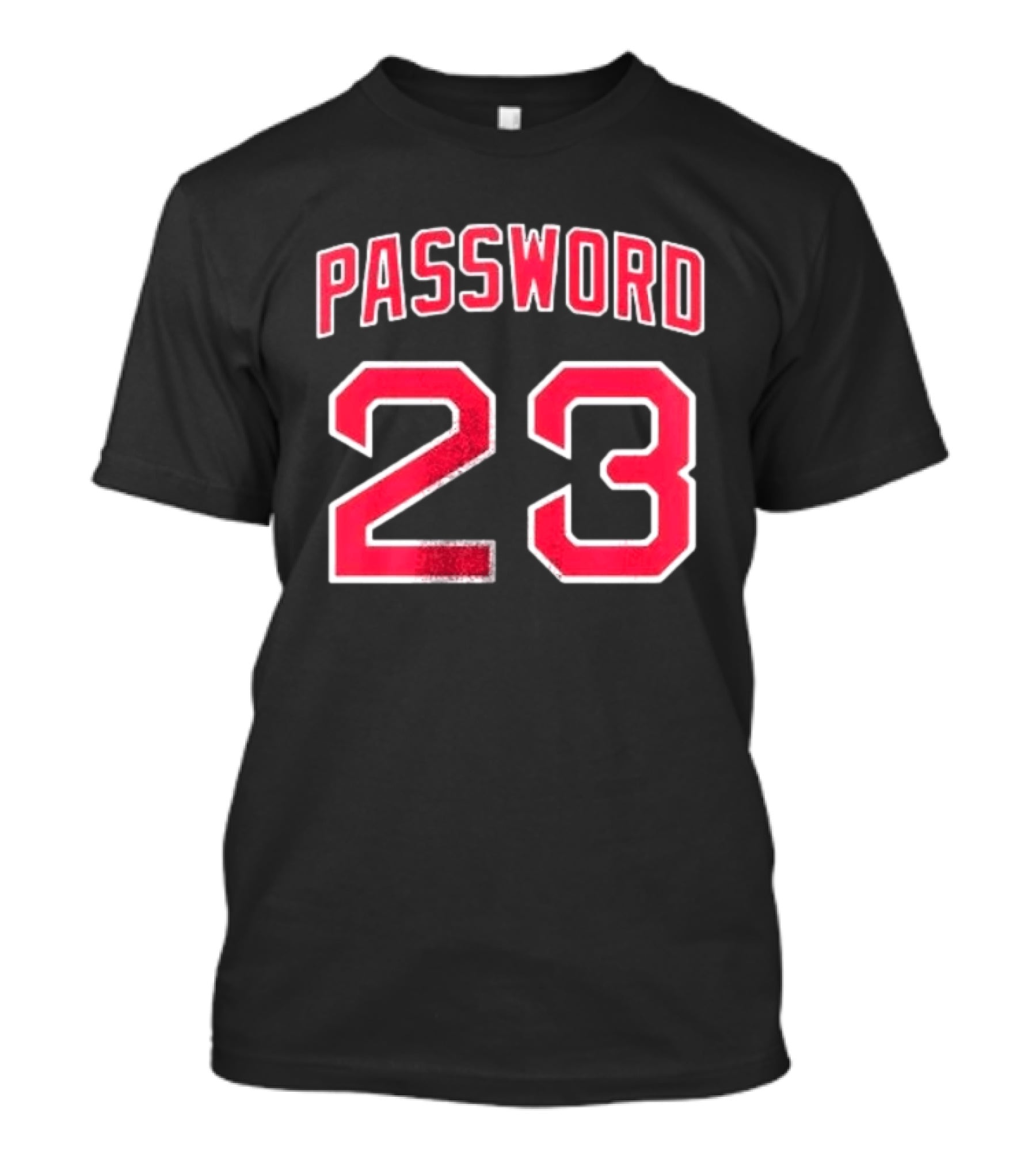 Boston Red Sox Password 23 Worcester Name And Number T-Shirt