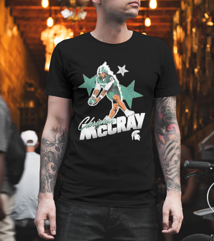 Chrishon McCray Stars Michigan State Spartans Football T-Shirt