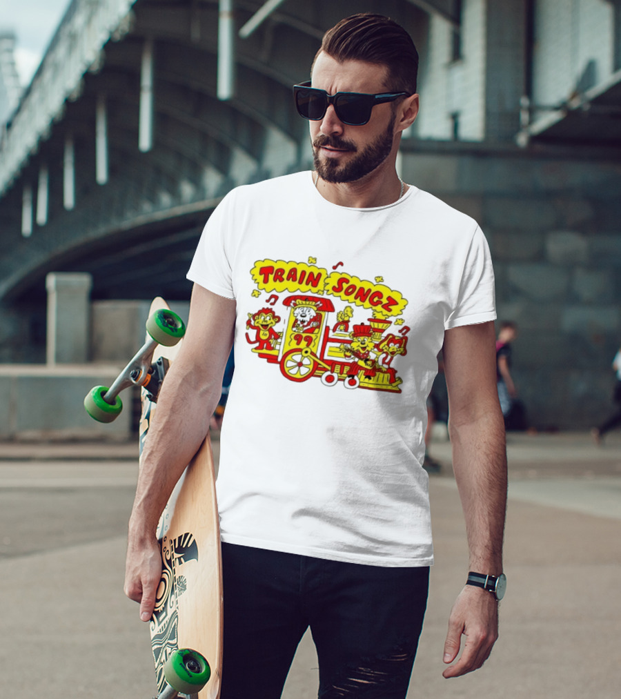 Train Songz 99 Musical Cartoon Animal Band Fun Adventure T-Shirt
