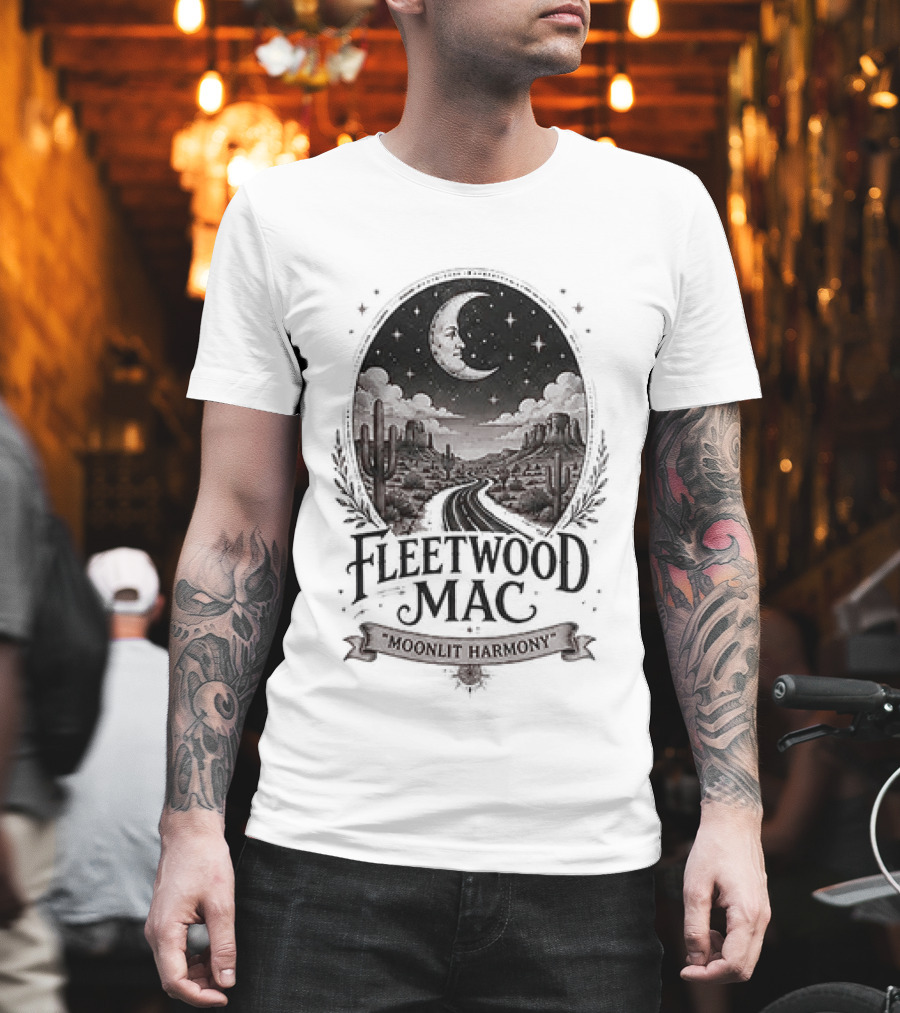 Fleetwood Mac Moonlit Harmony Nighttime T-Shirt