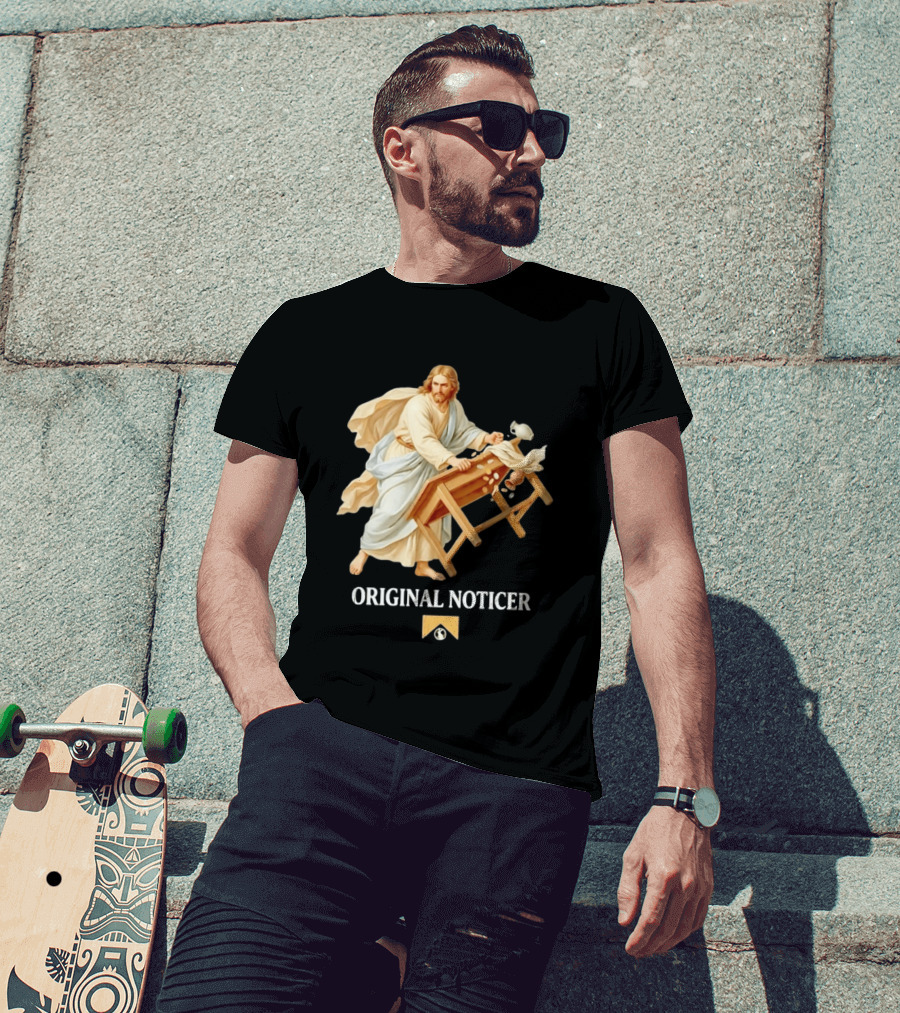 Jesus Christ Original Noticer Temple Cleansing Visual T-Shirt
