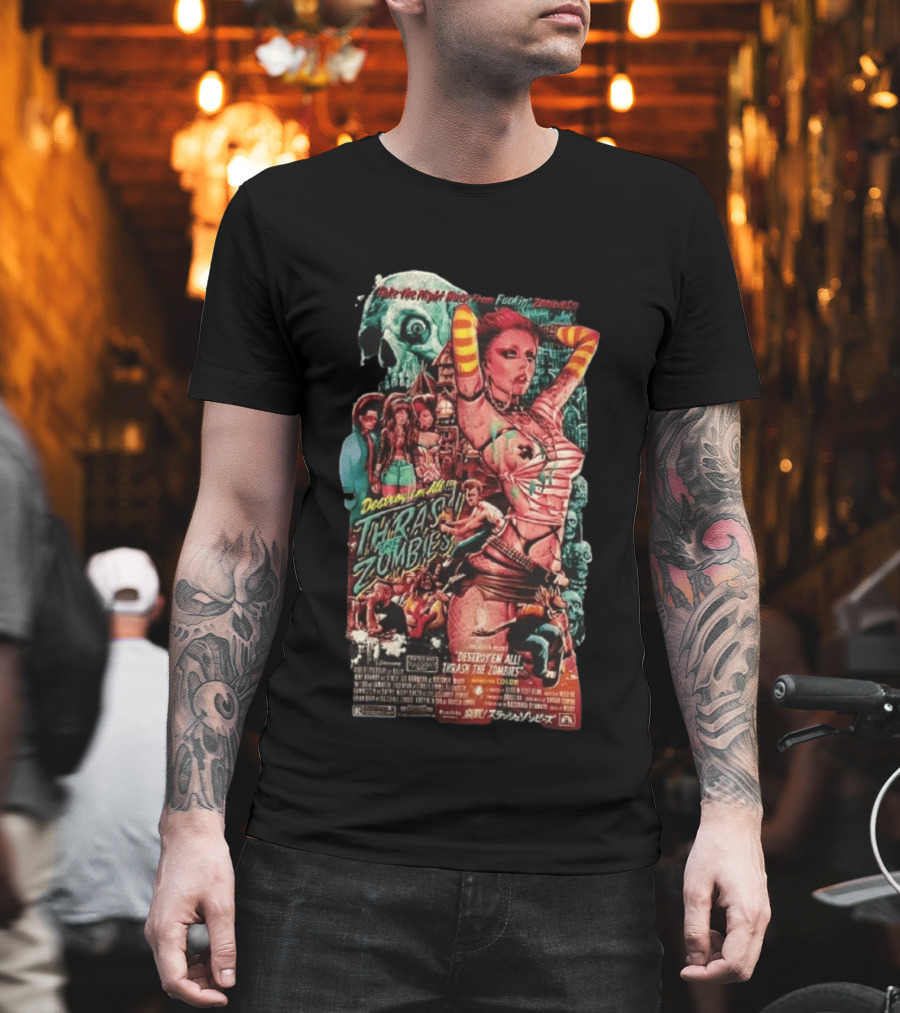 Destroy’em All! Thrash The Zombies T-Shirt