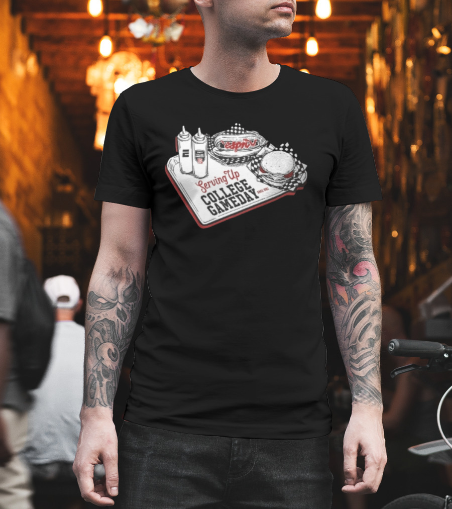 Serving Up College GameDay ESPN Since 1993 T-Shirt