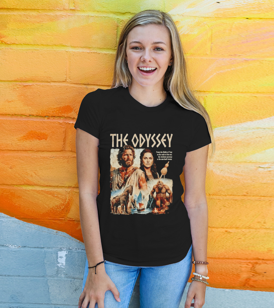 The Odyssey Journey From The Fields Of Troy To The Ends Of The Sea T-Shirt