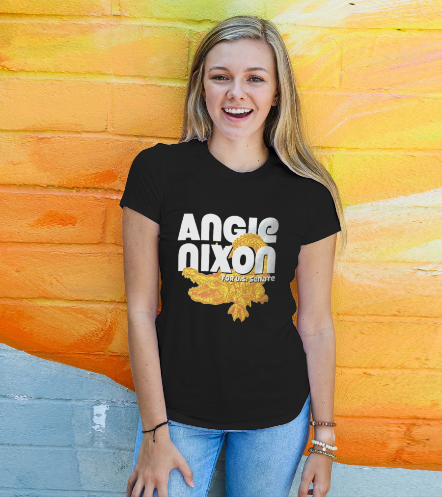 Angie Nixon For U.S. Senate Gator Campaign T-Shirt