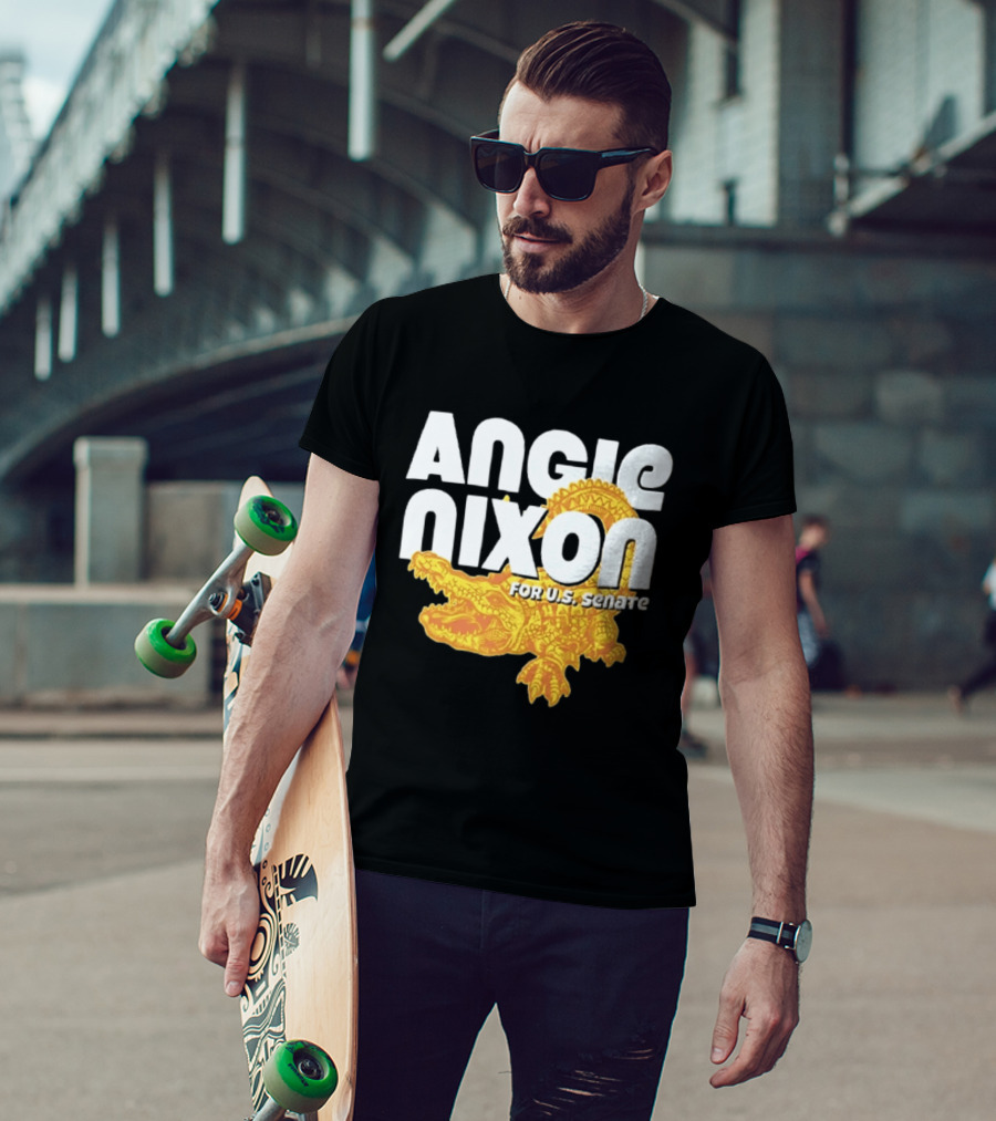 Angie Nixon For U.S. Senate Gator Campaign T-Shirt