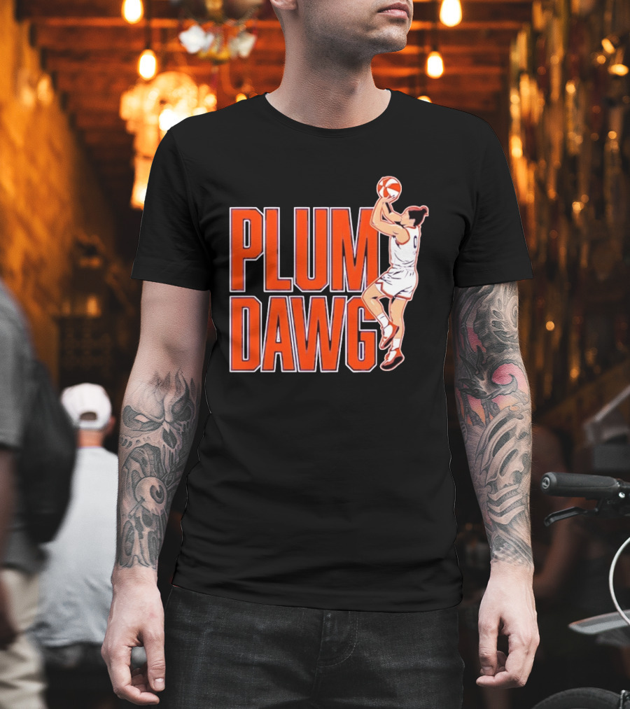 Kelsey Plum Dawg Las Vegas Aces WNBA Basketball Player T-Shirt