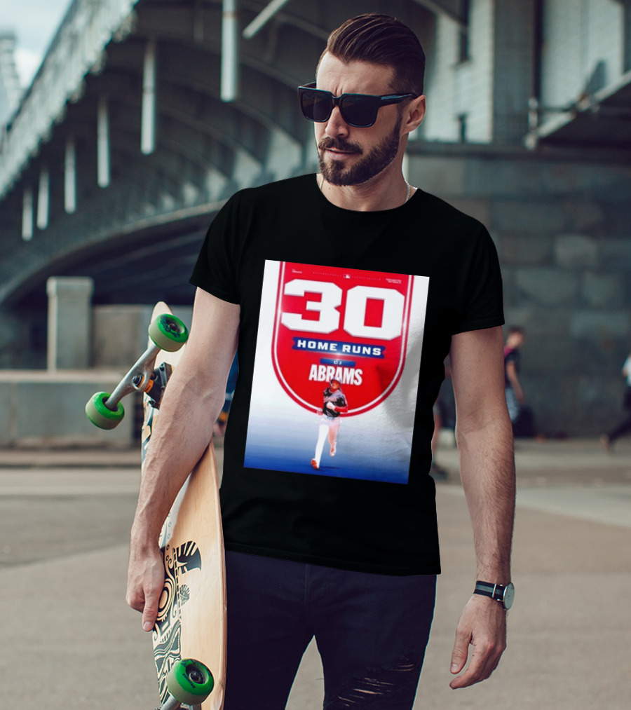 30 Home Runs CJ Abrams Washington Nationals T-Shirt