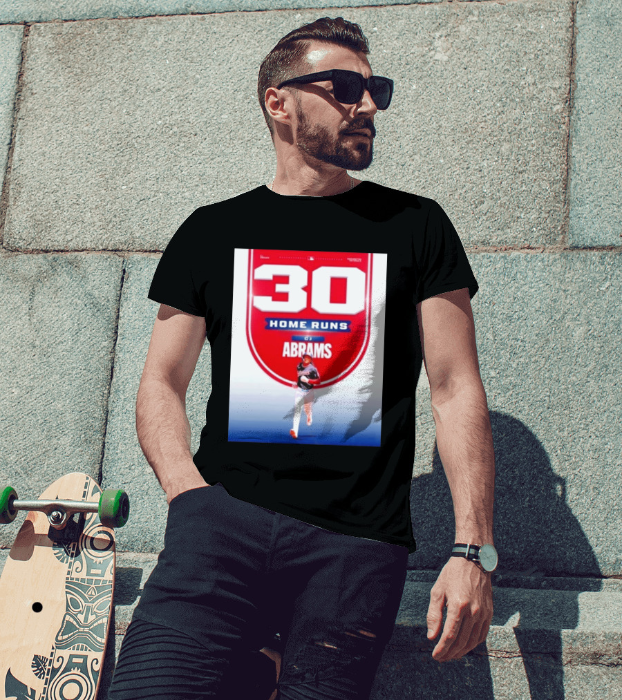 30 Home Runs CJ Abrams Washington Nationals T-Shirt