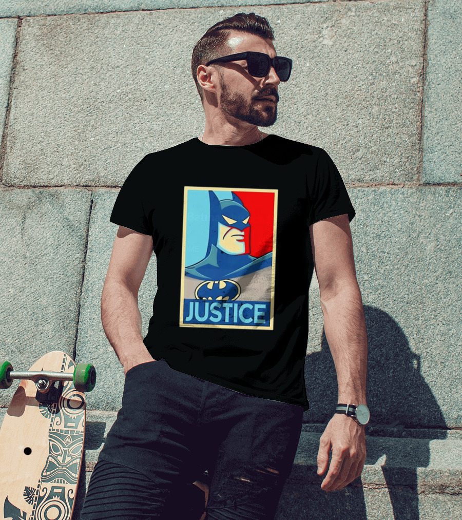 Justice Distressed Batman DC Comics T-Shirt