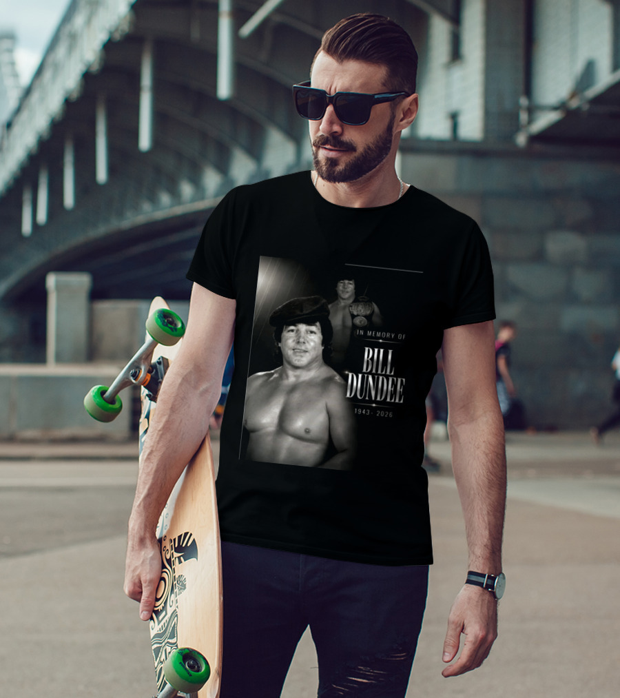 In Memory Of Bill Dundee 1943 2026 Wrestling Legend T-Shirt