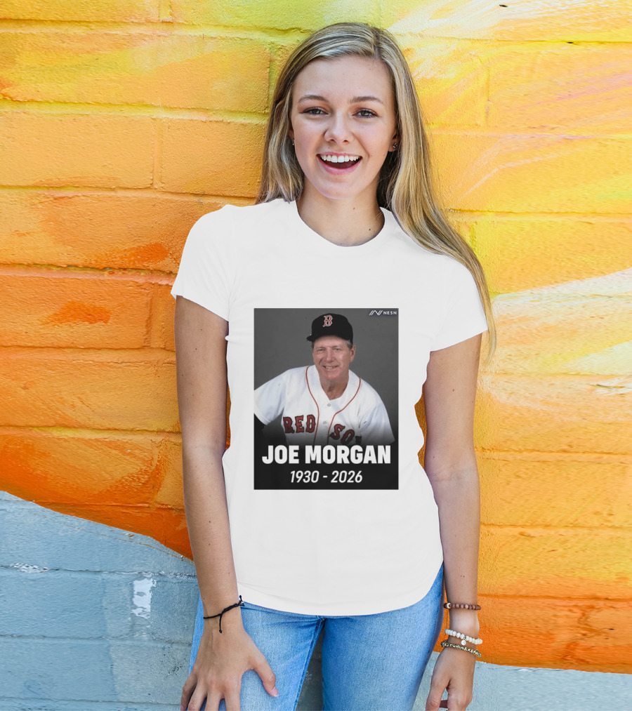 Remembering Joe Morgan 1930 2026 Boston Red Sox Manager NESN T-Shirt