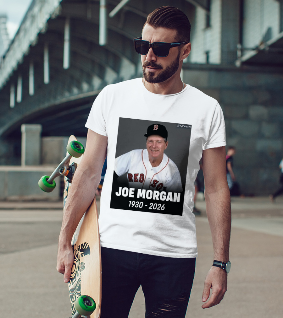 Remembering Joe Morgan 1930 2026 Boston Red Sox Manager NESN T-Shirt