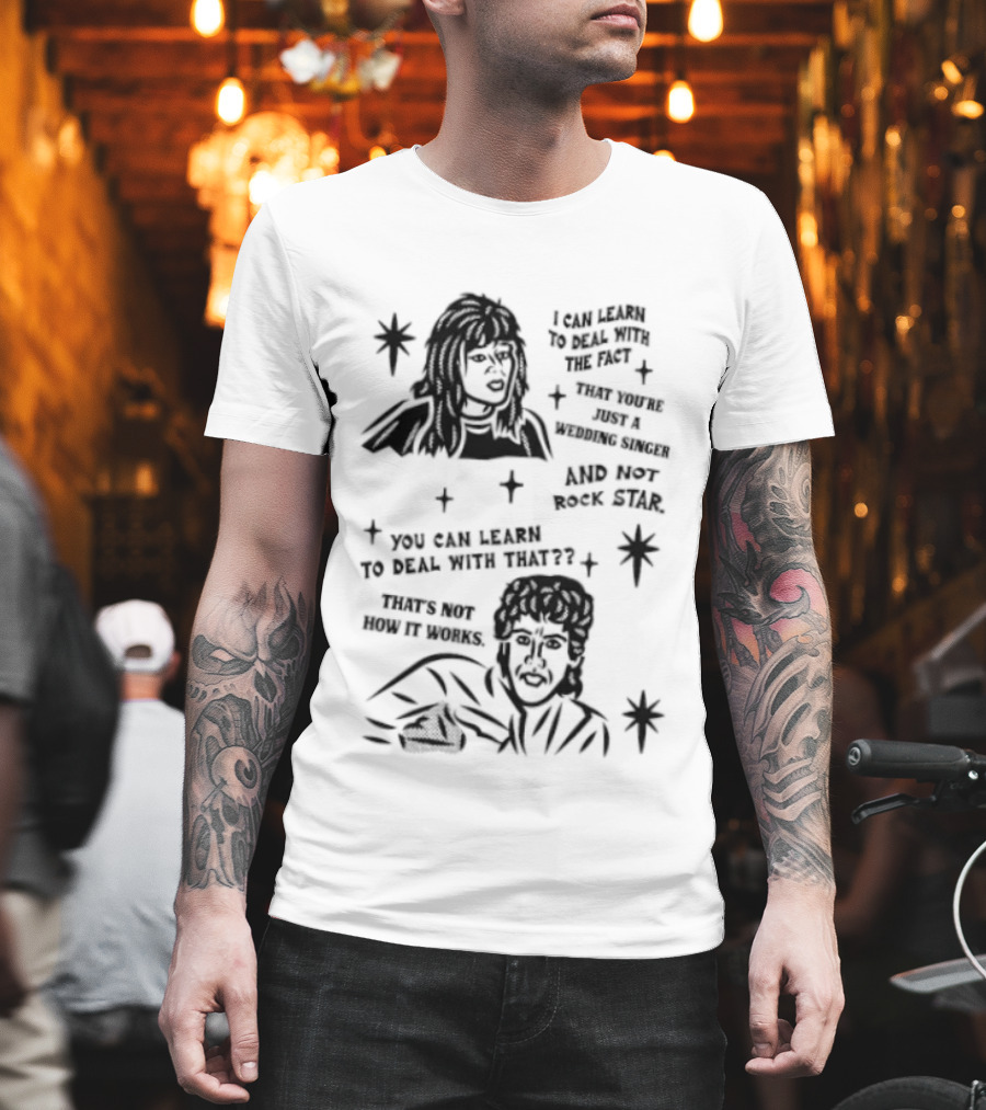 The Wedding Singer Somebody Kill Me Please Robbie Hart Stink Pickle T-Shirt