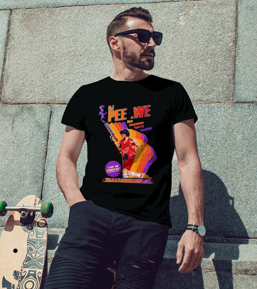 DJ Pee Wee Live In Concert Hey Mister Tequila Weee Wannnaaaaa Paaarrty Faaaahhhh T-Shirt