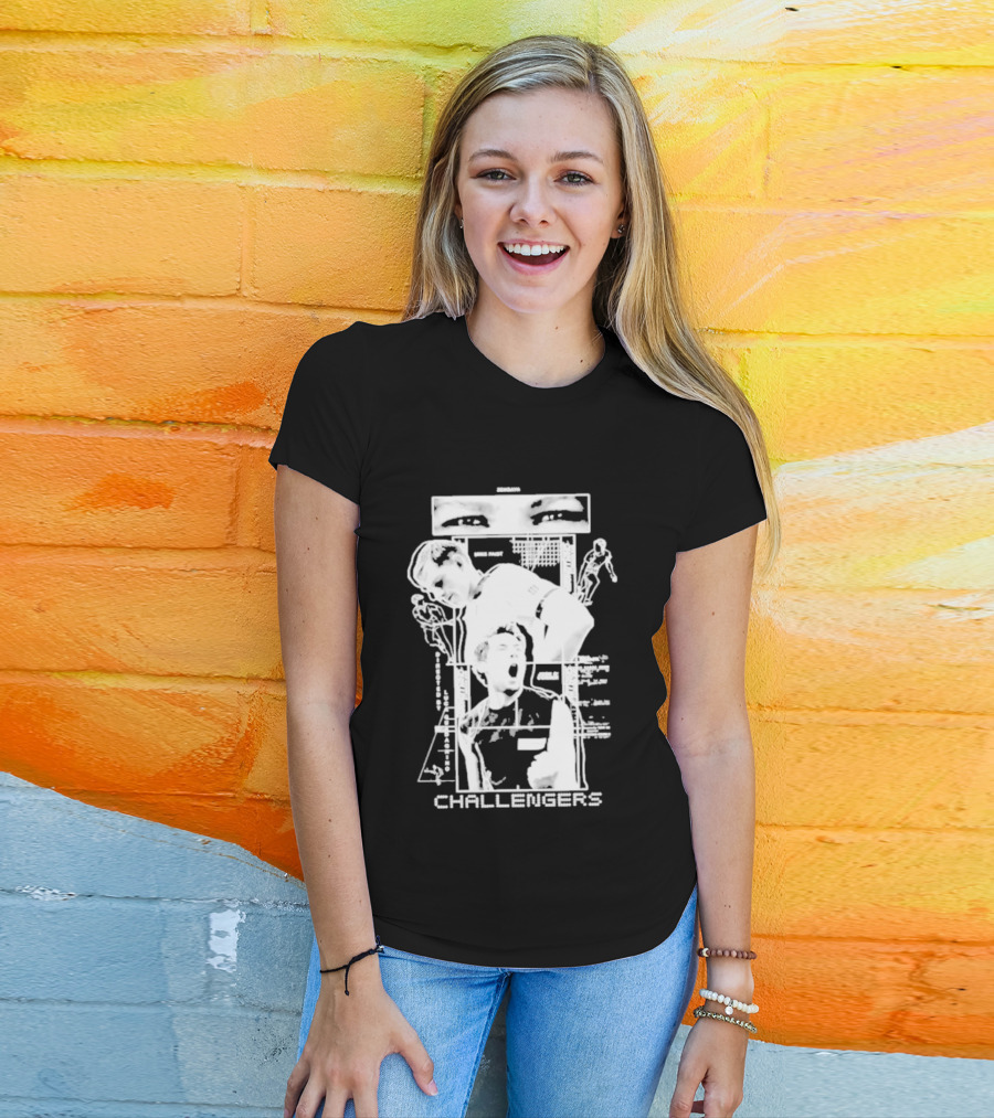 Zendaya Mike Faist Josh O'Connor Challengers Tennis T-Shirt