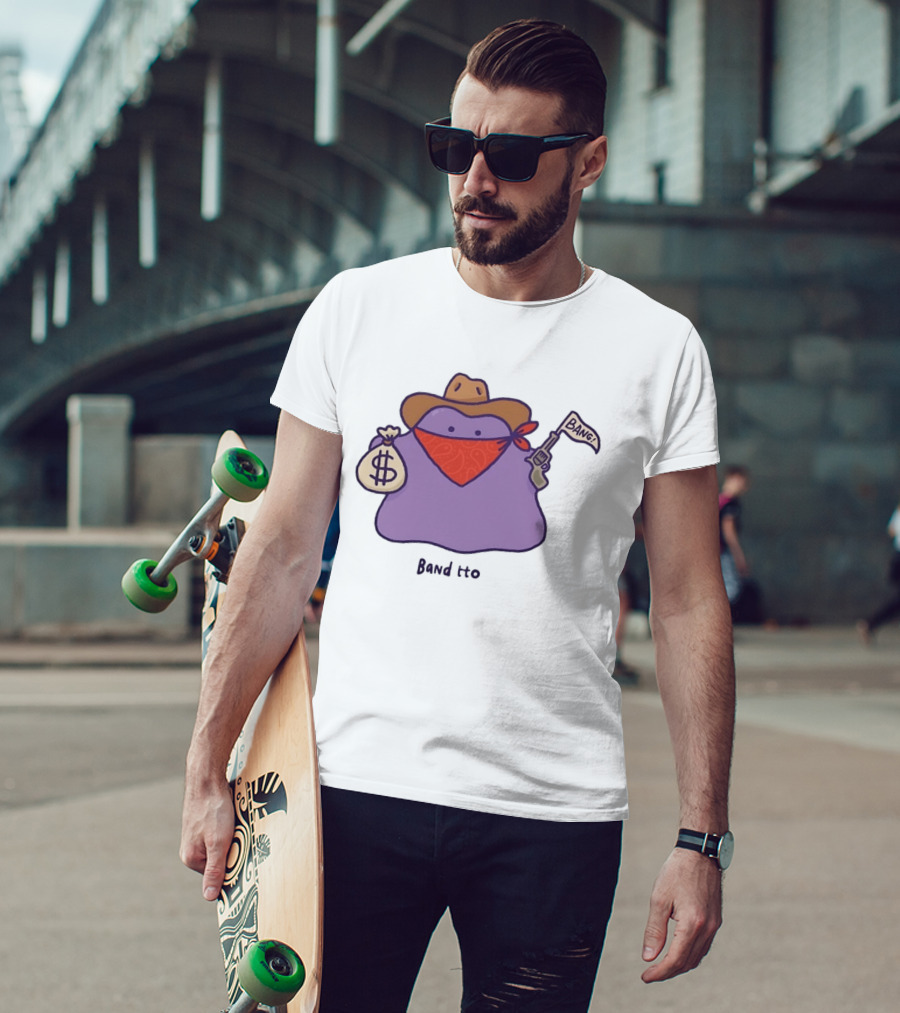 Banditto Cowboy Ditto Outlaw Pokemon Bandit Bang T-Shirt