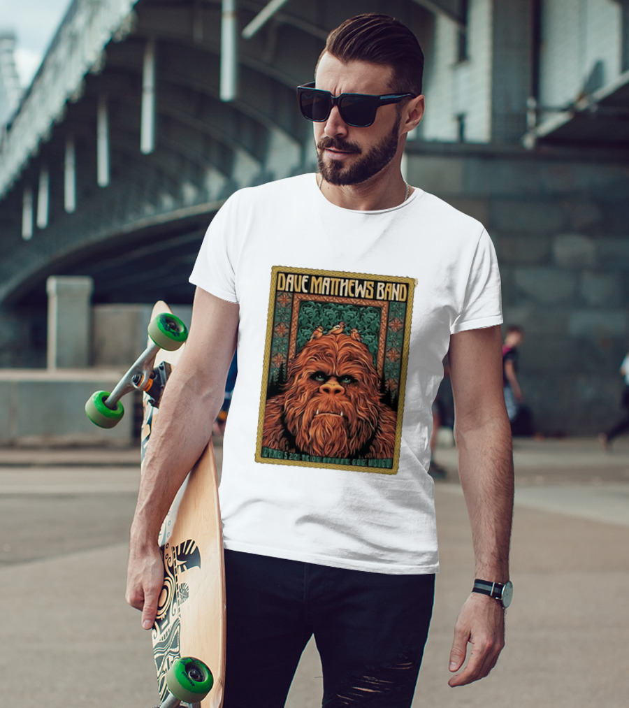 Dave Matthews Band September 5 2026 The Coca Cola Amphitheatre George WA I Go Bigfoot T-Shirt